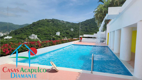 Cad Brisas Diamante Suite 42. Terraza Con Extraordinaria Vista De Acapulco