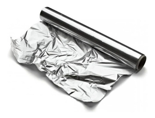 Papel Aluminio Cocina Rollo 28cmx10mts Carnes Y Vegetales