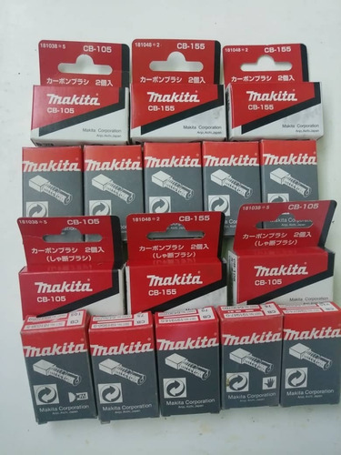 Carbones Originales Makita Cb401 Codi 1919103 Al Mayor Detal