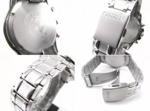 Reloj Citizen Eco-drive Titanio Ca0340-55e Cristal Zafiro Gris (Usado)