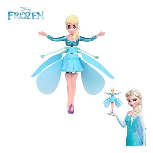 Muñeca Frozen Voladora Elsa Voladora