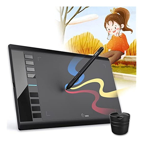 Tableta De Dibujo Digital Ugee M708 V3, Tableta Gráfica Gran