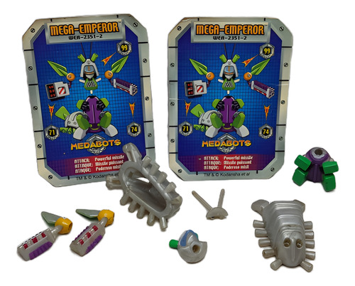 Hasbro Medabots Figura Piezas Mega-empero Nas/kodansha 2005 (Usado)