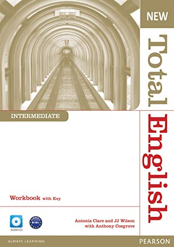 Libro New Total English Intermediate Workbook With Key And A