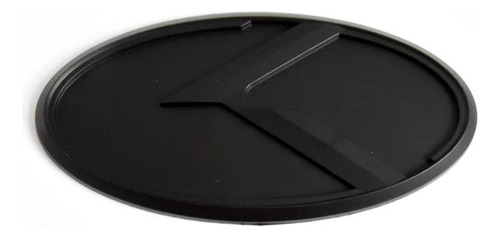 Emblema Kia Negro Para Carro , Pegatina 13x 6.5cm 