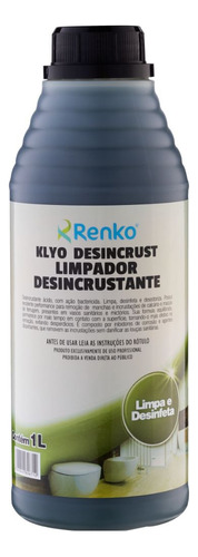 Limpador Desincrustante Desinfetante Klyo Desincrust Renko1l