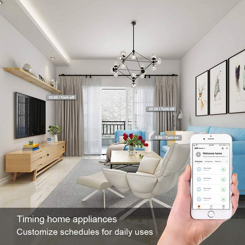 Enchufe Inteligente 2 Pack Control Remoto Wifi Alexa Google