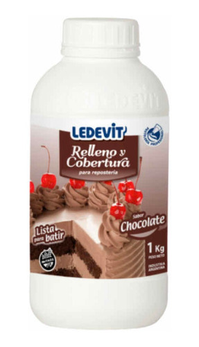 Crema Ledevit Lista Para Batir De Chocolate 1lt.