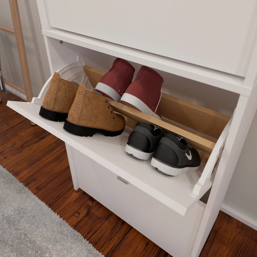 Imagen 4 de 6 de Mueble Zapatero Botinero Organizador 24 Pares 4 Cajones