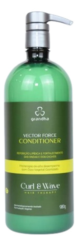 Condicionador Cachos E Crespos Vector Force Curl & Wave 980g