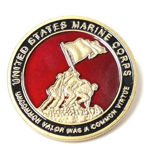 Moneda Militar, Cuerpo De Marina Estados Unidos, Iwo Jima