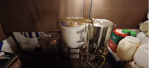 Kit Cerveza Artesanal, 100l. Ollas, Tanque De Co2, Y Mas