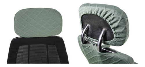 2 Fundas De Almohada Para Silla De Oficina, Fundas Negro
