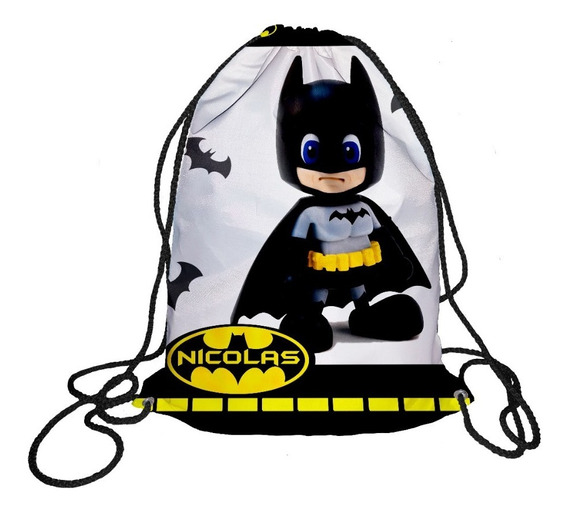 50 Morralito Dulcero Bolo Fiesta Infantil Batman | Envío gratis