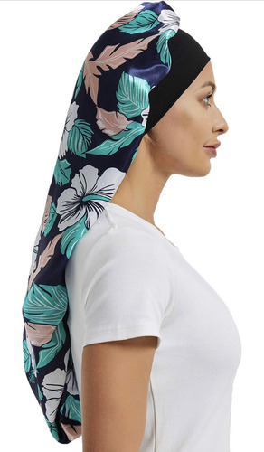 Bonnet O Gorro De Satín Para Dormir Para Rizos Tipo Bolsillo