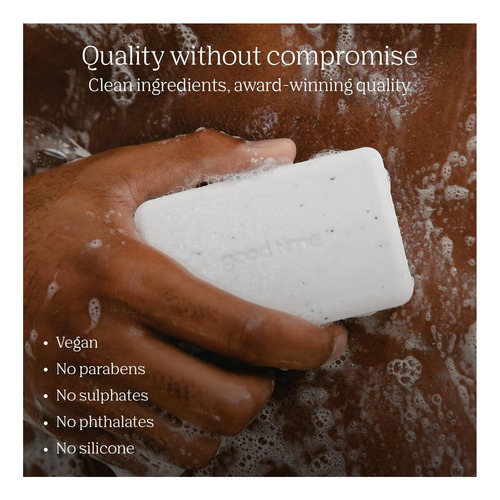 Barra De Cuerpo Exfoliante De Buen Tiempo Y Barra De Suave +