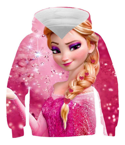 Sudaderas Infantiles Frozen Elsa Princesa