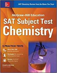 Mcgrawhill Education Sat Subject Test Chemistry 4th Ed