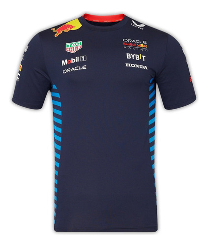 Polera 2024 Red Bull Racing Team F1 Cuello Redondo