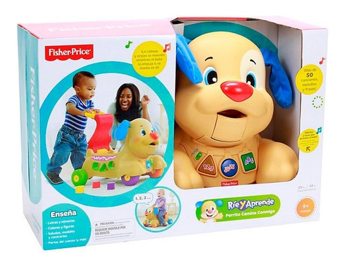 Fisher Price Rie Y Aprende Perrito Camina Conmigo (w9790)