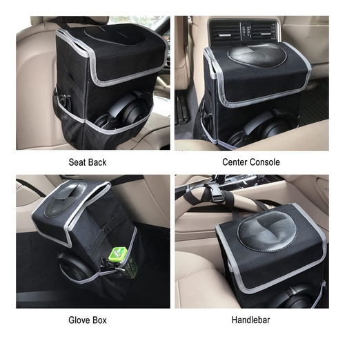 Papelera Multifuncional Para Coche, Respaldo De Asiento CoLG
