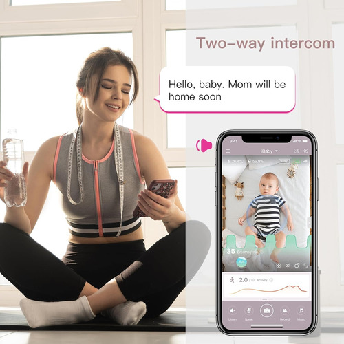 Ibaby I2 Blue Smart Wifi - Monitor De Respiración Para Bebés
