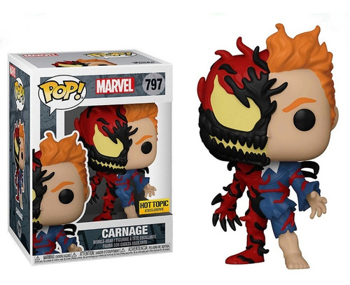 Funko Pop Marvel Carnage Exclusivo Hot Topic 