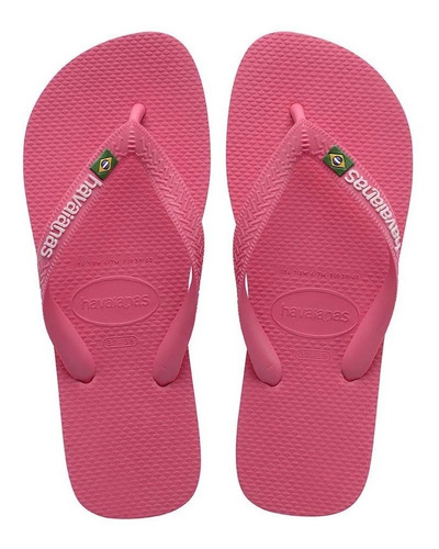 Ojotas Havaianas Hombre Mujer Clasica Bandera Brasil Rimini