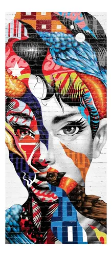 Fred Audrey Of Mulberry genuíno de Tristan Eaton, Rompecabe