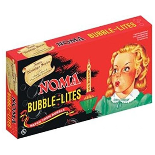 Conjunto De 7 Luces De Navidad Vintage Bubble Lite Edic...
