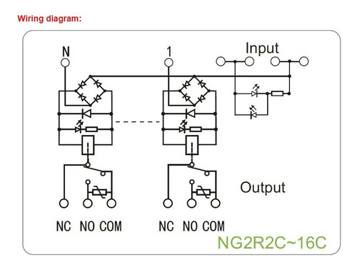 Modulo De 2 Relevadores Industriales 24 Vdc/vac