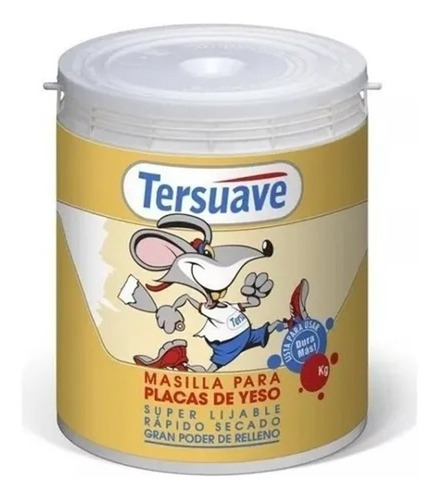 Masilla Placas De Yeso Durlock Tersuave 6kg