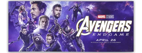 comprar Poster Afiche Autoadhesivo Película Avengers: Endgame 1,5mt