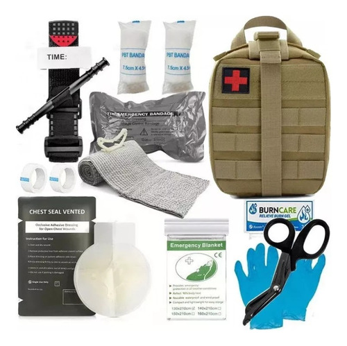 Kit De Primeros Auxilios De Viaje De Seguridad Para Acampar