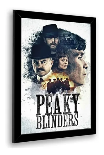 Quadro Decorativo Série Peaky Blinders 23x33cm