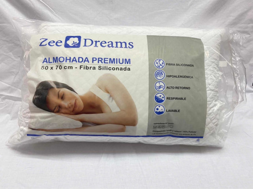 Almohada Premium Funda Acolchada 50x70 Cm