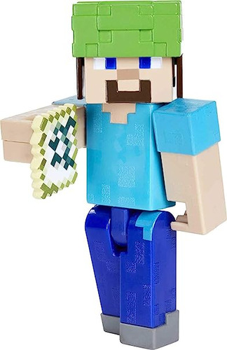 Minecraft Underwater Steve - Figura Coleccionable Auténtica