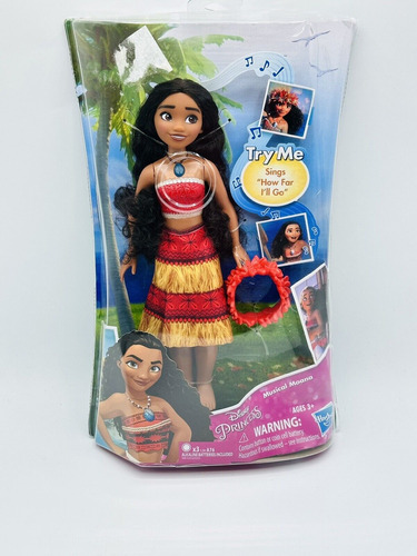 Hasbro Disney Princess Musical Moana Doll