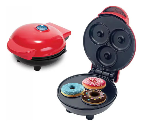 Mini Donuts Para Hacer 3 Waffles De Dulces De Donuts