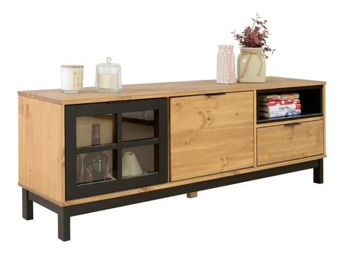 Rack Tv - Aparador - Modular Living Madera Maciza - Comedor