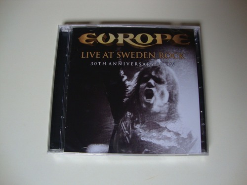 Cd Duplo - Europe - Live At Sweden Rock - Importado, Lacrado