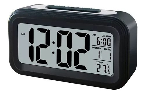 Reloj Despertador Digital Led Alarma Hora Temperatura
