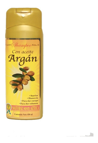  Shampoo Con Aceite Argan 450 Ml Para Dar Cuerpo Humecta