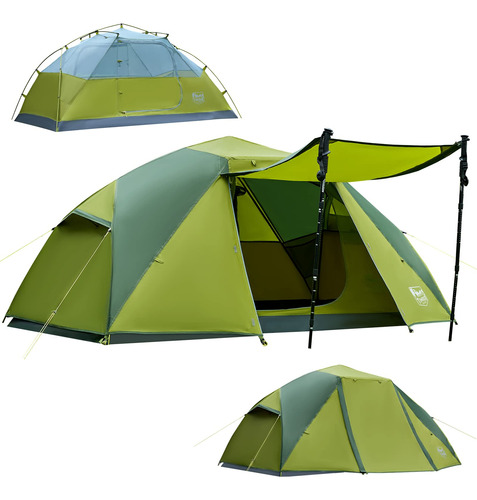 Timber Ridge Tienda De Campana Ligera, Impermeable Para 2 Pe