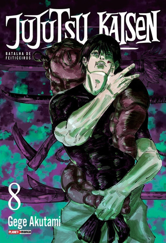 Jujutsu Kaisen: Batalha de Feiticeiros Vol. 8, de Akutami, Gege. Editora Panini Brasil LTDA, capa mole em português, 2022