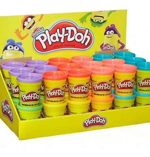 Play Doh Tarritos Originales De Hasbro Plastilina No Tóxica 