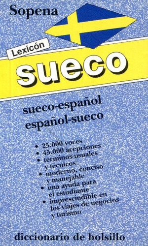 Lexicon Sueco Sueco - Español Español - Sueco Dicc.de Bolsil
