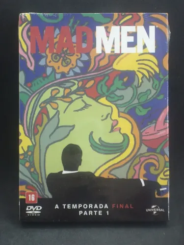 Dvd Mad Men 7ª Temp - Temporada Final - Parte 1 - 3discos