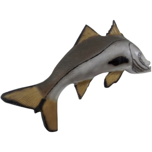 Peixe Robalo Flexa 75 Cm Em Resina