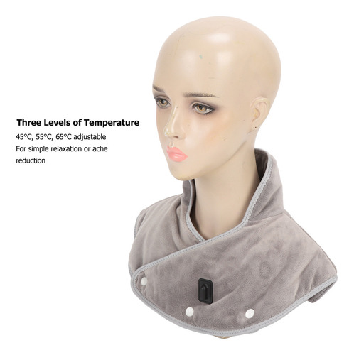 Almohadilla Térmica Eléctrica Para Cuello Y Hombros, 3 Nivel